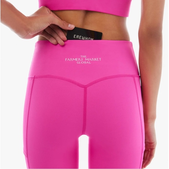 The Farmers Market Global Bougainvillea Bike Shorts with Ball Pocket - Picture 3 of 9